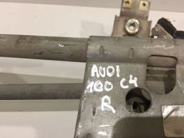 Audi 100 S4 C4 Tringlerie et moteur d'essuie-glace avant 0390241330