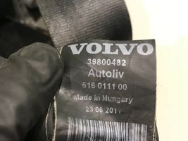 Volvo V60 Pas bezpieczeństwa fotela przedniego 616155800