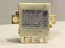 Mercedes-Benz ML W166 Parking PDC control unit/module A1665450332