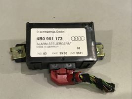 Audi A4 S4 B5 8D Alarm control unit/module 4B0951173