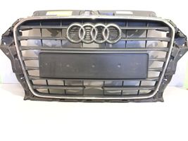 Audi A3 S3 8V Grille calandre supérieure de pare-chocs avant 8V3853651A