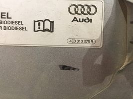 Audi A4 S4 B7 8E 8H Sportello del serbatoio del carburante 4E0010376R
