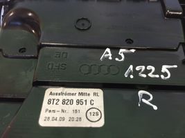 Audi A5 8T 8F Grille d'aération centrale 8T2820951C