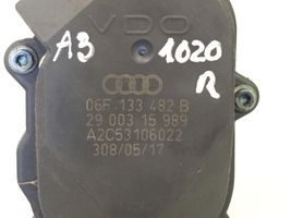 Audi A3 S3 A3 Sportback 8P Attuatore/motore della valvola del collettore di aspirazione 06F133482B