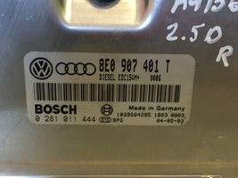 Audi A4 S4 B6 8E 8H Variklio valdymo blokas 8E0907401T