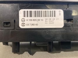 Mercedes-Benz A W169 Interruptor del elevalunas eléctrico A1698206610