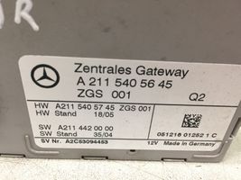 Mercedes-Benz CLS C219 Gateway vadības modulis A2115405645