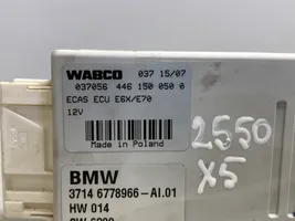 BMW X5 E70 Sterownik / Moduł tylnego zawieszenia pneumatycznego 6778966