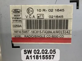 Ford Focus Panel / Radioodtwarzacz CD/DVD/GPS 5M5T18C815CA