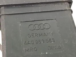 Audi 100 S4 C4 Interrupteur de siège chauffant 4A0963563