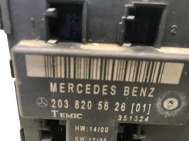 Mercedes-Benz C W203 Oven ohjainlaite/moduuli 2038205626