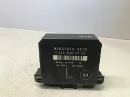 Mercedes-Benz C W203 Durų elektronikos valdymo blokas 2038200726