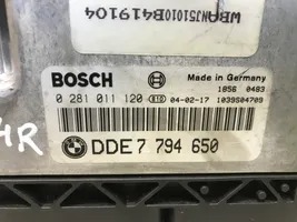 BMW 5 E60 E61 Calculateur moteur ECU 7794692