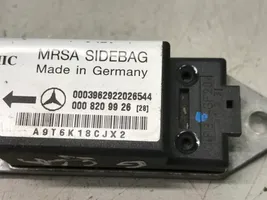 Mercedes-Benz E W210 Sensor impacto/accidente para activar Airbag 0008209926