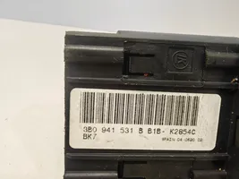 Volkswagen PASSAT B5 Interrupteur d’éclairage 3B0941531B