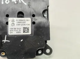 Mercedes-Benz ML W166 Interruttore/pulsante di controllo multifunzione A1669051351