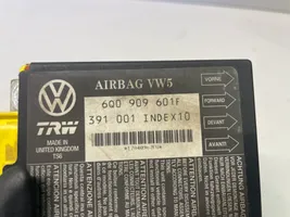 Volkswagen Polo Turvatyynyn ohjainlaite/moduuli 6Q0909601F