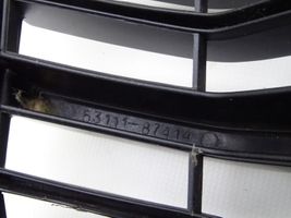 Daihatsu Terios Griglia superiore del radiatore paraurti anteriore 53111-87414