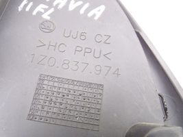 Skoda Octavia Mk2 (1Z) Parte dello specchietto retrovisore della portiera anteriore 1Z0837974