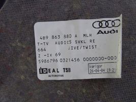 Audi A6 Allroad C5 Tavaratilan sivuverhoilu 4B9863880A