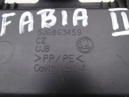 Skoda Fabia Mk2 (5J) Listwa progowa przednia / nakładka 5J6863459