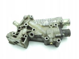 Citroen C5 Obudowa termostatu 9635696080