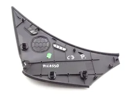 Citroen C3 Picasso Maskownica głośnika bocznego deski rozdzielczej 96830431