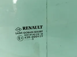 Renault Kangoo II Etuoven ikkunalasi, neliovinen malli 