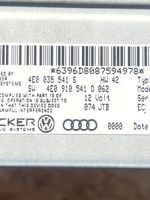 Audi A8 S8 D3 4E Radija/ CD/DVD grotuvas/ navigacija 4E0035541S