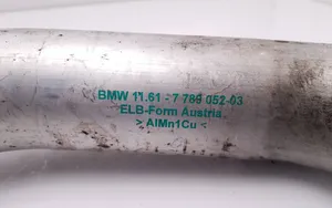 BMW 5 E60 E61 Tube d'admission de tuyau de refroidisseur intermédiaire 7789052