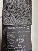 KIA Optima Cintura di sicurezza centrale (posteriore) 898504C000UP