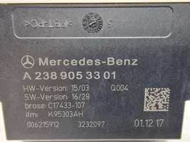 Mercedes-Benz GLC X253 C253 Takaluukun/tavaratilan ohjainlaite/moduuli A2389053301