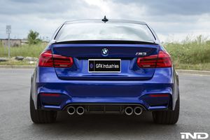 BMW M3 F80 Spoiler Lippe Stoßstange Stoßfänger hinten BF80M3DCS