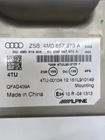 Audi Q7 4M Unità principale autoradio/CD/DVD/GPS 4M0857273A