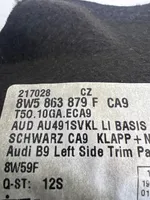 Audi A4 S4 B9 Šoninis apdailos skydas 8W5863879F