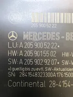 Mercedes-Benz C W205 Unidad de control del asiento A2059005222