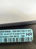 Audi A7 S7 4G Облицовка стекла задней двери 4G8853764H