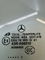 Mercedes-Benz ML W164 Szyba drzwi przednich 43R008010