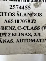 Mercedes-Benz C W205 Linea/tubo/manicotto del vuoto A6510707932