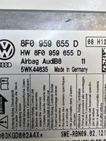Audi A5 8T 8F Turvatyynyn ohjainlaite/moduuli 8F0959655D
