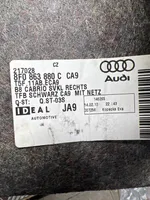 Audi A5 8T 8F Apatinis, bagažinės šono, apdailos skydas 8F0863880C