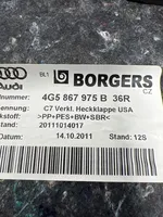 Audi A6 C7 Отделка крышки багажника (комплект) 4G5867975B