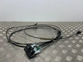 Nissan Qashqai Système poignée, câble pour serrure de capot 