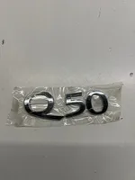 Infiniti Q50 Logo, emblème de fabricant 