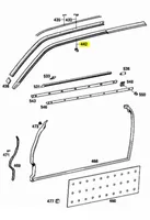 Mercedes-Benz S C217 Guarnizione in gomma portellone DB114C