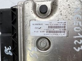 Fiat Panda 141 Komputer / Sterownik ECU i komplet kluczy 51926679--