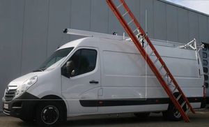 Renault Master I Roof transverse bars on the "horns" 