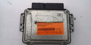 Fiat Grande Punto Komputer / Sterownik ECU i komplet kluczy 0281012305