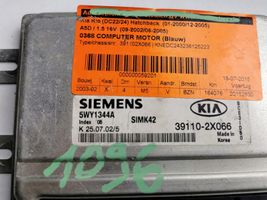 KIA Rio Kit calculateur ECU et verrouillage 39110-2X066-