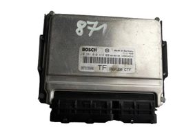 Honda Civic Komputer / Sterownik ECU i komplet kluczy 0281010419